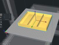 3D-Druck virtuelle Verarbeitung im Slicer Programm